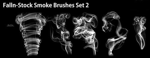 Falln-Stock Smoke Brushes Set2