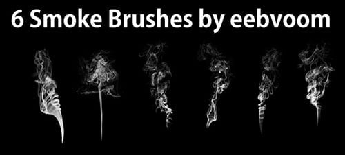 6 Smoke Brushes by eebvoom